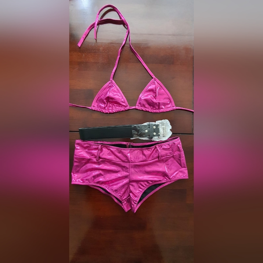 Hot pink bikini party